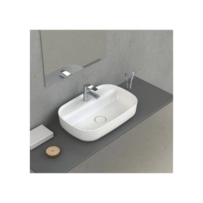 Turkuaz Seramik Cerastyle Aqua Tezgah Üstü Lavabo 60 cm 077100U