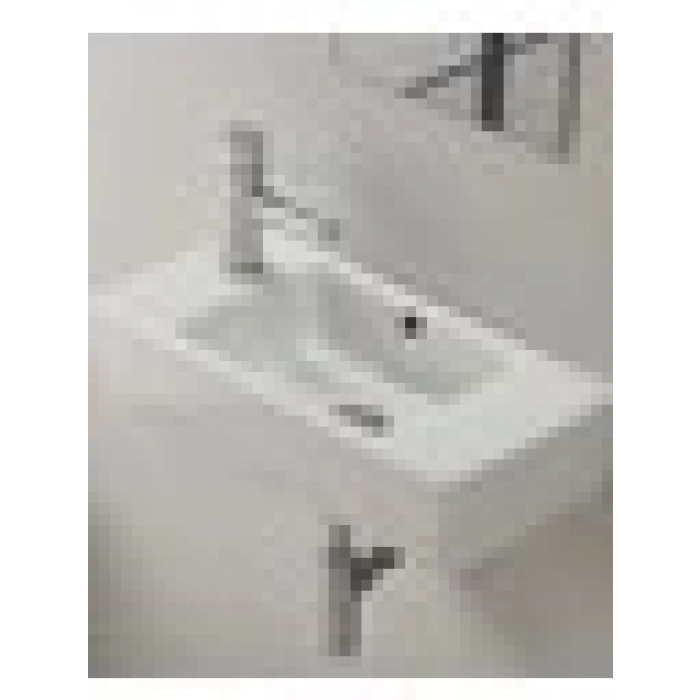 Turkuaz Seramik Cerastyle City Mini 25X50CM Lavabo ( Sol )