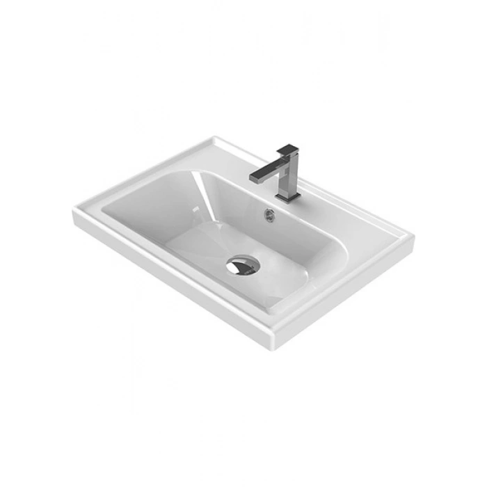 Turkuaz Seramik Cerastyle Frame Etajerli Lavabo 60 cm 031000U