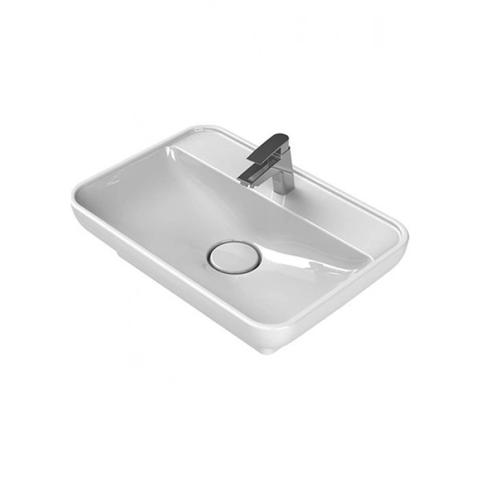 Turkuaz Seramik Cerastyle Lal Tezgah Üstü Lavabo 60 cm 072700U