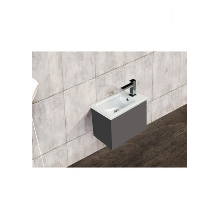 Turkuaz Seramik Cerastyle Mini L Lavabo 24X42CM