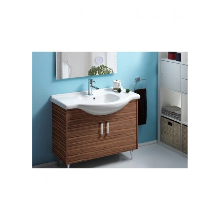 Turkuaz Seramik Cerastyle Nil 45 Cm Etajerli Lavabo