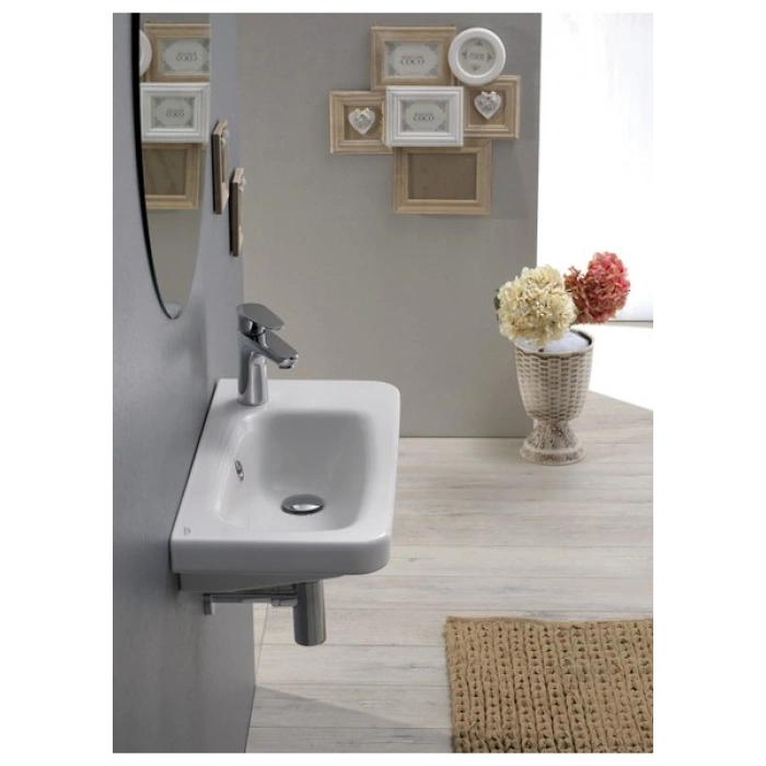 Turkuaz Seramik Cerastyle Noura Etajerli Lavabo 60 x 30 cm