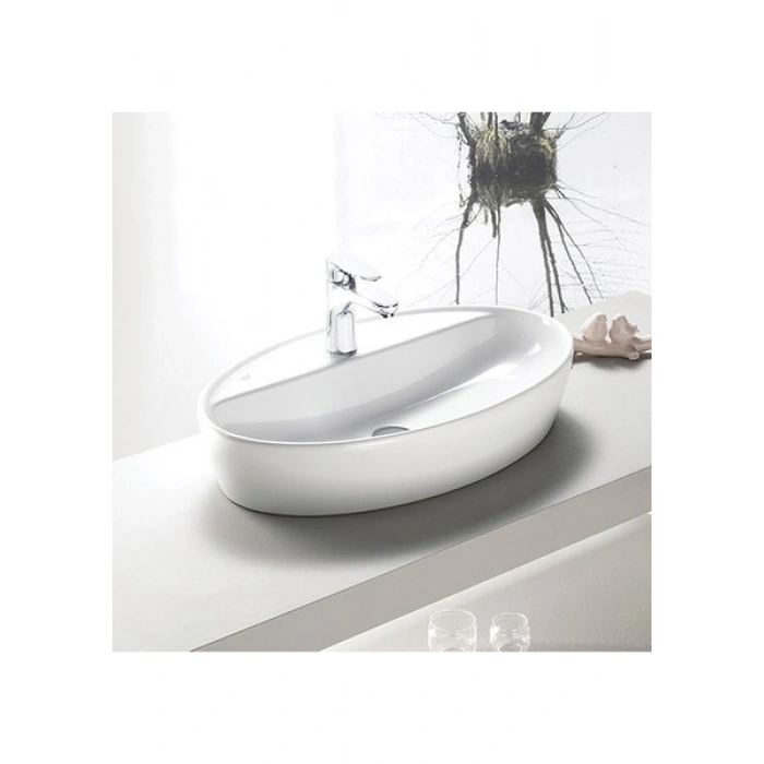 Turkuaz Seramik Cerastyle One Tezgah Üstü Lavabo 67 cm 076500U