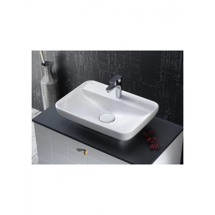 Turkuaz Seramik Lal Lavabo 60 x 42 cm