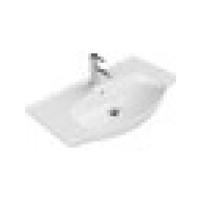 Turkuaz Seramik Lila 80 Cm Etajerli Lavabo