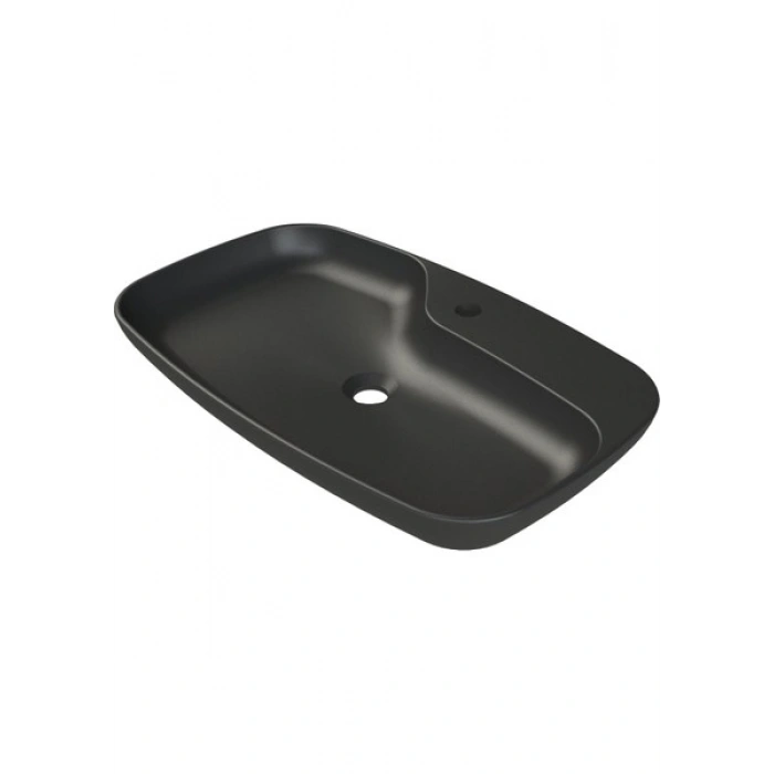 Turkuaz Seramik Mat Siyah Nova 70 cm Lavabo