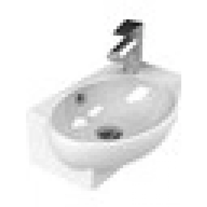 Turkuaz Seramik Mini Köşe Lavabo 28 x 45 cm