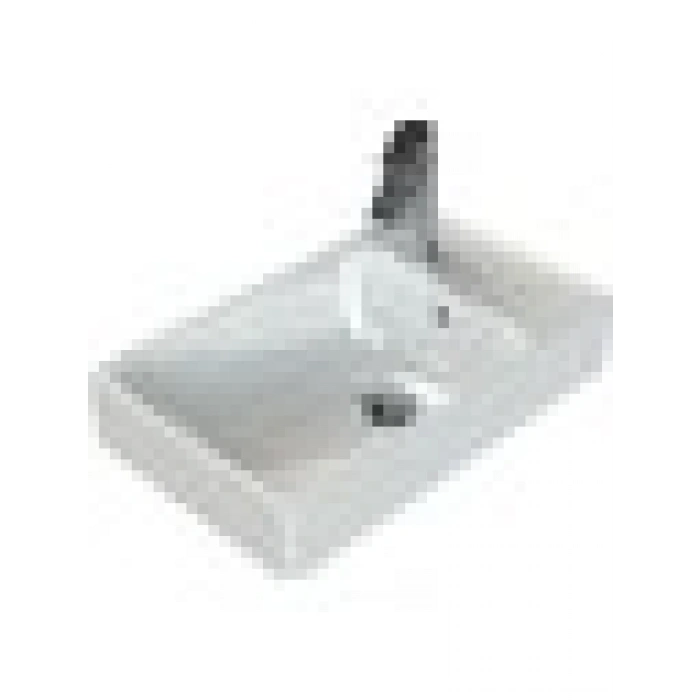 Turkuaz Seramik Sharp 50X30 cm Etajerli Lavabo
