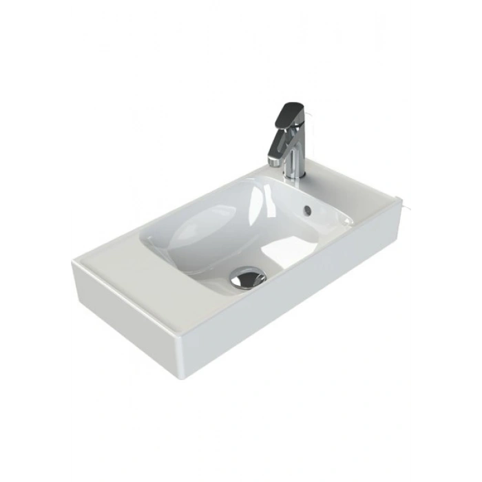 Turkuaz Seramik Sharp 60X30 cm Sağ Delikli Lavabo