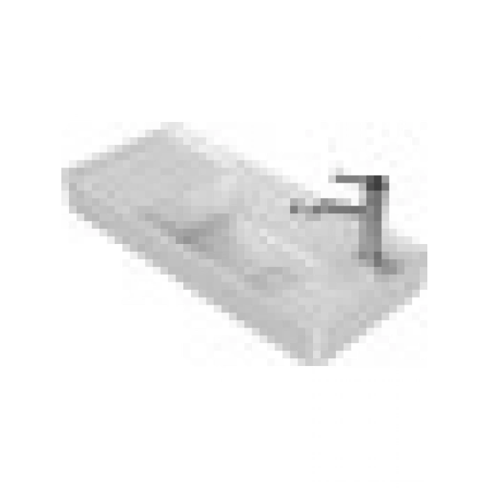 Turkuaz Seramik Sharp 80X35 cm Etajerli Lavabo