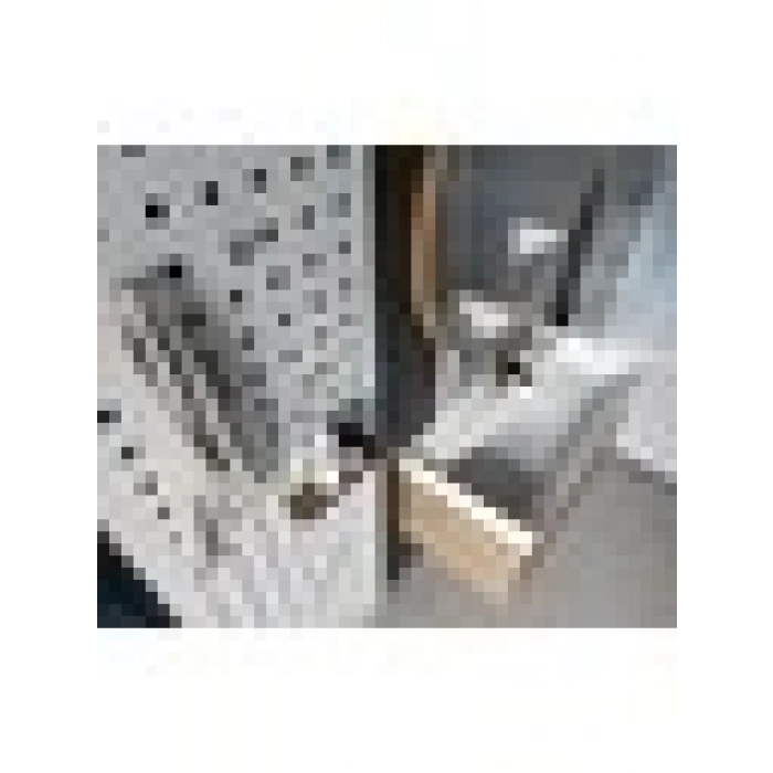 Turkuaz Seramik Sharp Etajerli Lavabo 48 x 48 cm