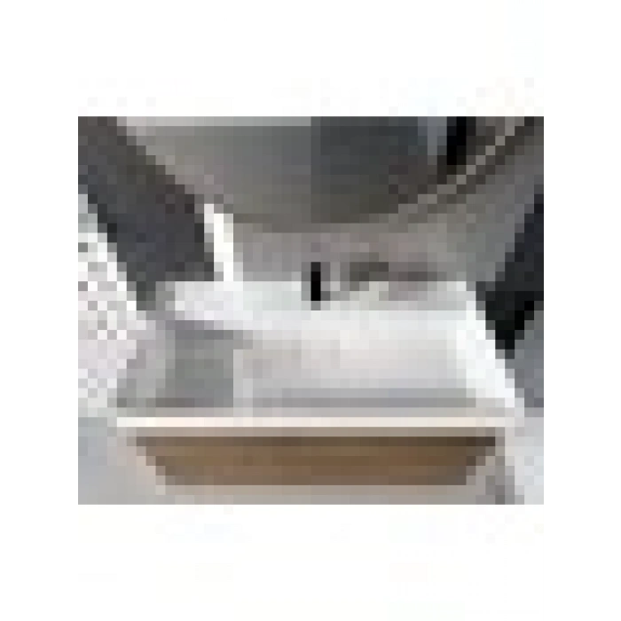 Turkuaz Seramik Sharp Etajerli Lavabo 80 x 48 cm