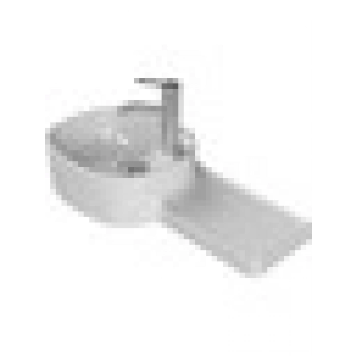 Turkuaz Seramik Turkuaz Cerastyle Harmony Etajerli Lavabo 32 x 65 cm