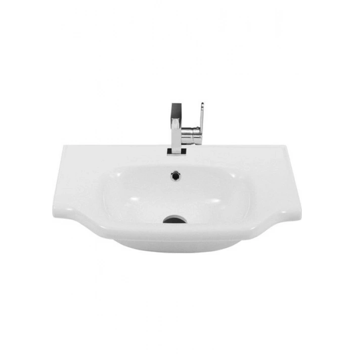 Turkuaz Seramik Yeni Klasik 65 cm Etajerli Lavabo Turkuaz