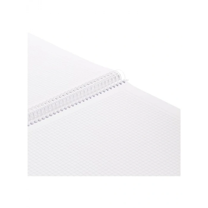 Turuncu A4 Pet Spiralli Karton Kapaklı Defter - 144 Yaprak