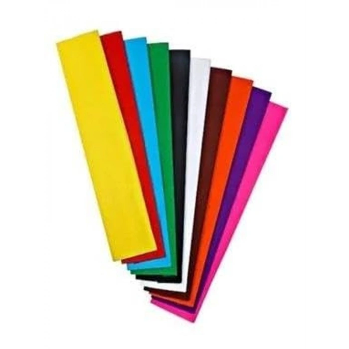 Turuncu Krapon Kağıdı, 50 cm x 200 cm, Çok Amaçlı Kullanım