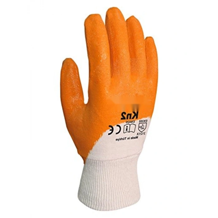 Turuncu Renk Koruyucu Eldiven No:10