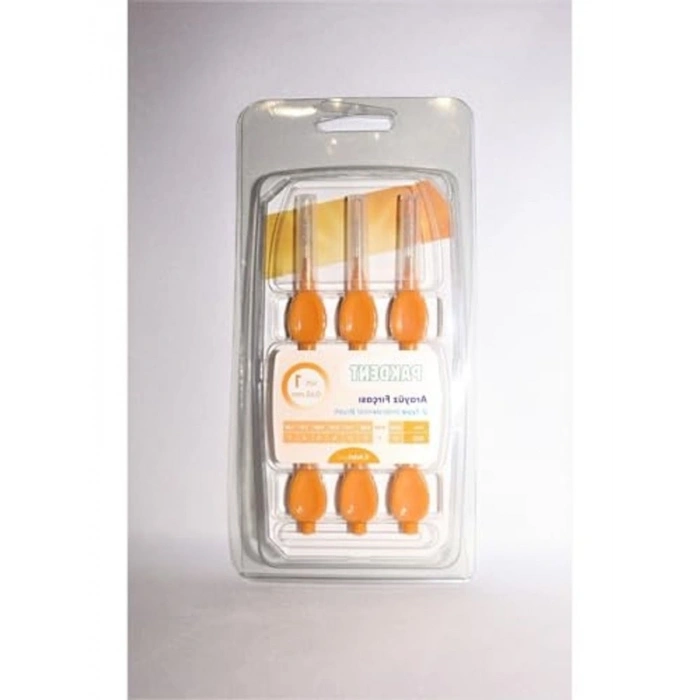 Turuncu Renkli 0,45 mm Uçlu Fırça Seti, 6lı Paket