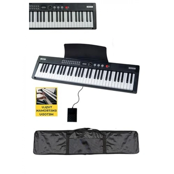 Tuş Hassasiyetli Org, Bluetooth ve USB MIDI ile Gelişmiş Performans