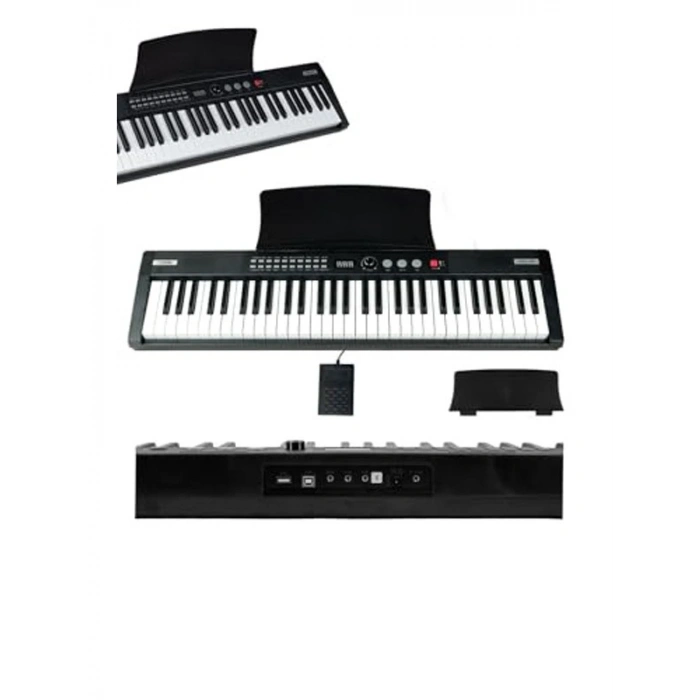 Tuş Hassasiyetli Org, Bluetooth ve USB MIDI ile Gelişmiş Performans