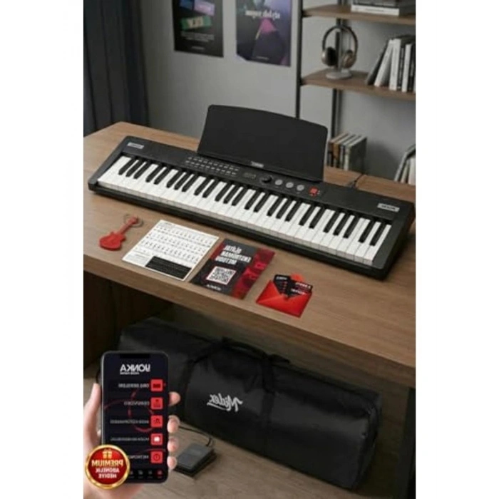 Tuş Hassasiyetli Org, Bluetooth ve USB MIDI ile Gelişmiş Performans
