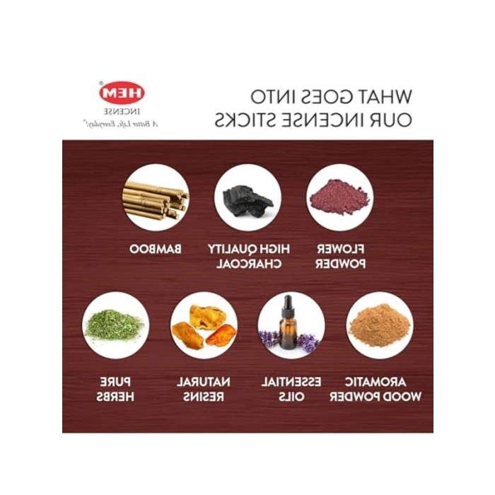 Tütsü Çubukları, 120 Adet Sandal Ağacı Aroması
