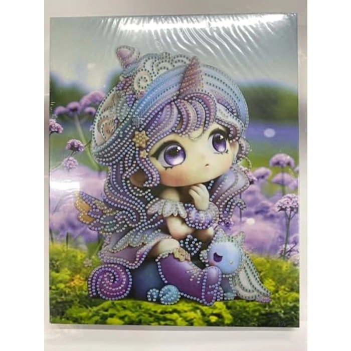 Tuval 5D Yapışan Boncuk Mozaik Tablo 24 * 30 cm SDC-08