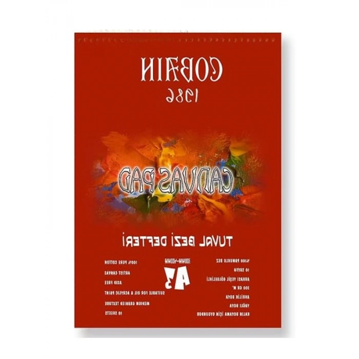 Tuval Bezi Defteri, Akrilik ve Yağlıboya için Uygun