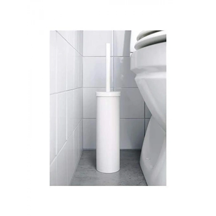 Tuvalet Fırçası, 48 cm Uzunluk, Beyaz Renk Tasarımı