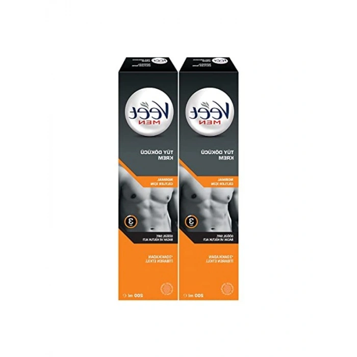 Tüy Dökücü Krem Erkeklere Özel 2 x 200 ml Hassas Formül