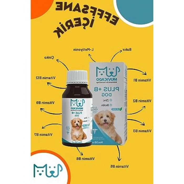 Tüy Sağlığı Damlası - Plus B, Köpek Tüy Vitamini