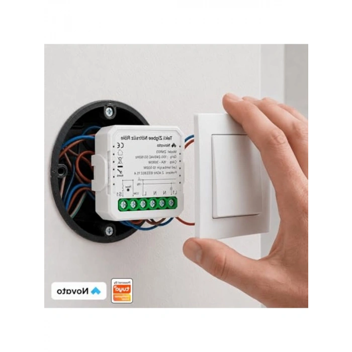 Tuya Mini Zigbee Nötrsüz Tek Çıkışlı Röle