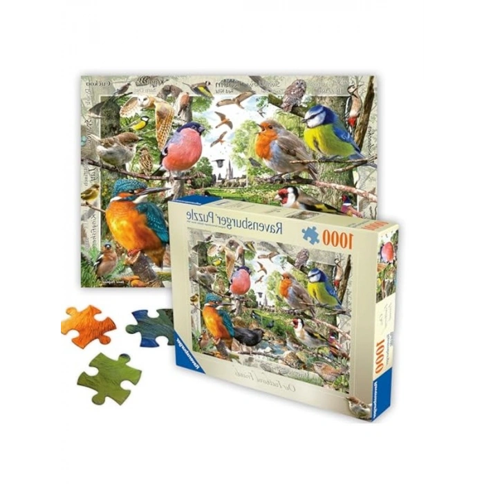Tüylü Dostlar Temalı 1000 Parça Yetişkin Puzzle