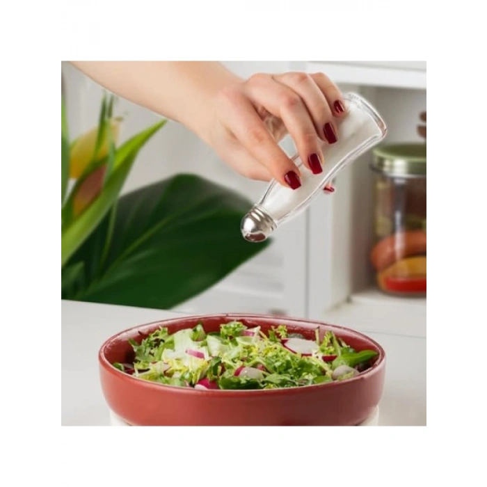 Tuzluk ve Biberlik Seti - 2li - 45ml Cam Gövde