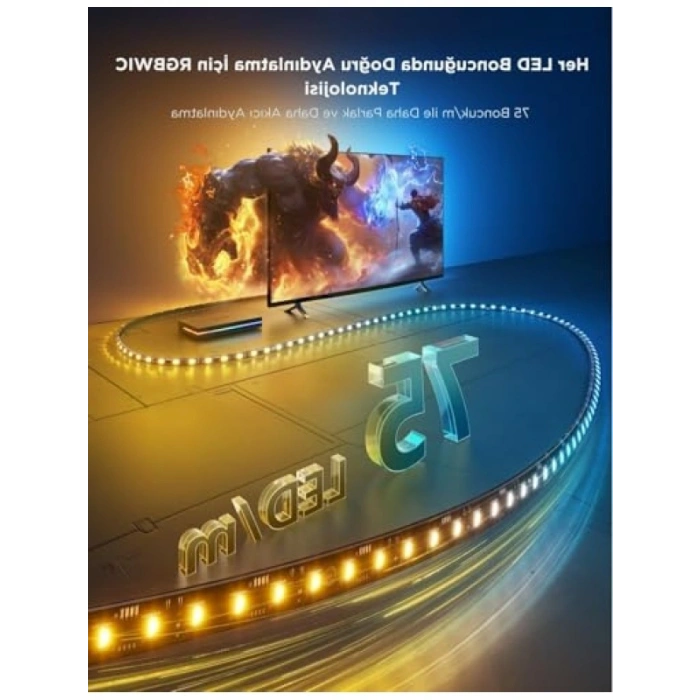TV Arkası LED Aydınlatma - AI Senkronizasyonu