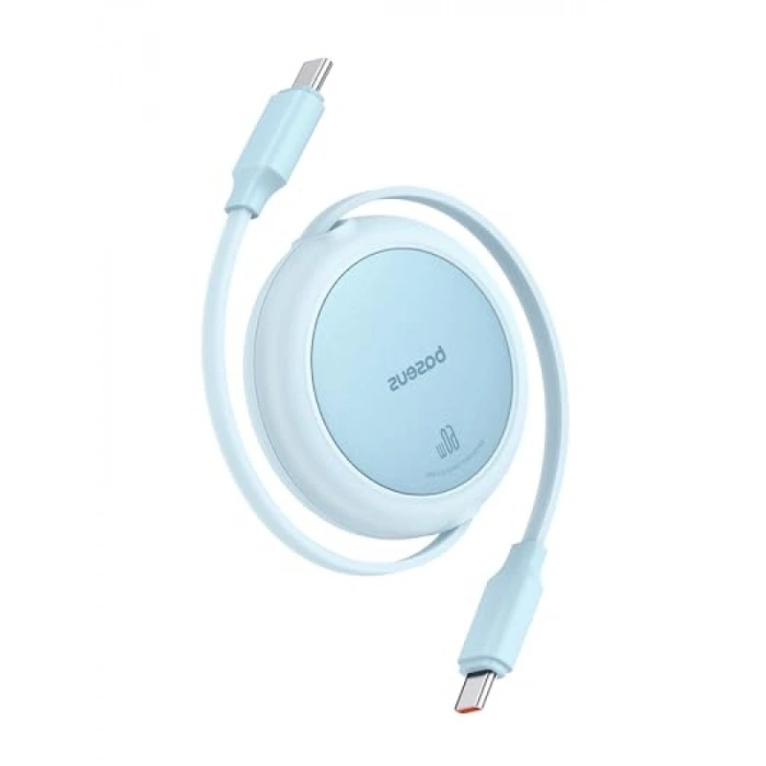 Type-C 60W Kablo, Makaralı Tasarım, 1m