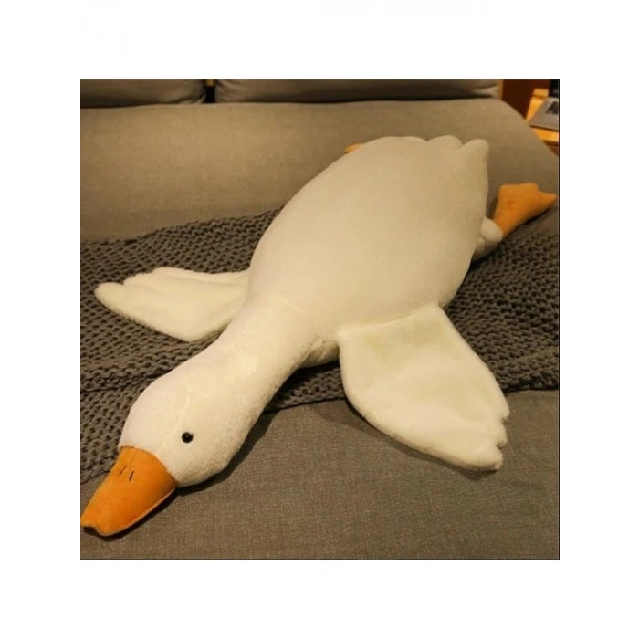 Uçan Kaz Morton Uyku Yastığı, 75 cm Sevimli Peluş Arkadaş