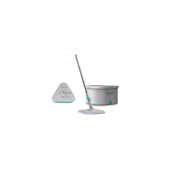 Üçgen Aparat ile Temiz & Kirli Su Ayırma Özellikli Mop Seti
