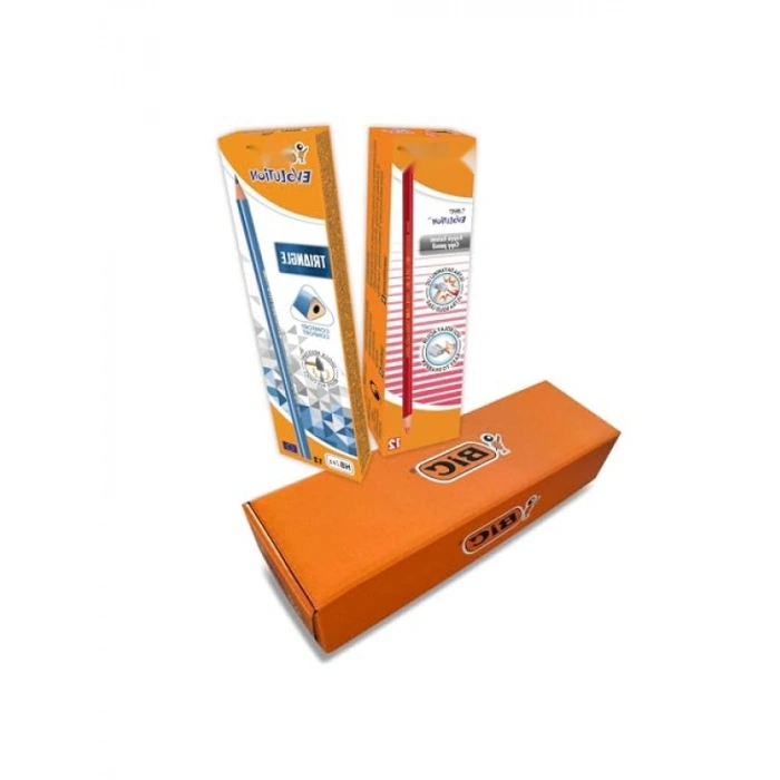 Üçgen Kurşun Kalem Seti - Ergonomik Tasarım, 12li Kutu