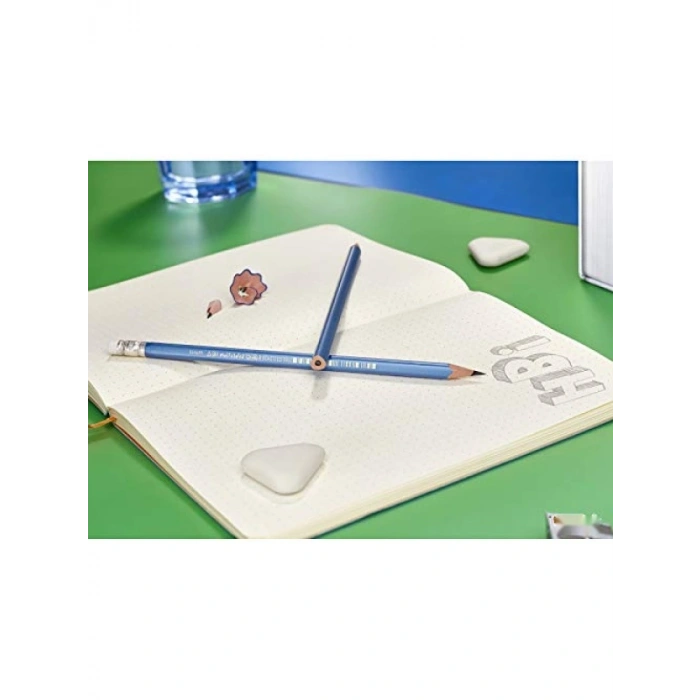 Üçgen Şekilli Kurşun Kalem Seti - 12li, Dayanıklı ve Konforlu