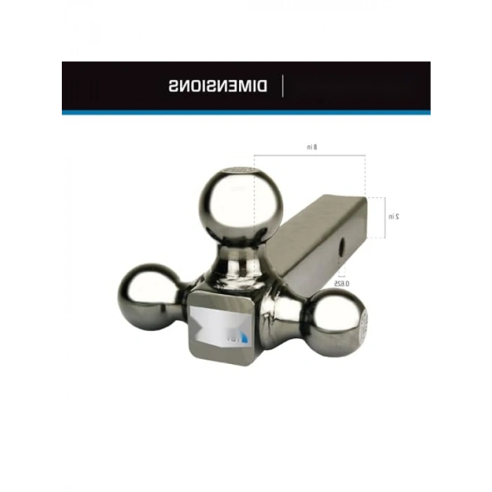 Üçlü Bilyalı Montaj Aksesuarı, Evrensel ve Çok Yönlü