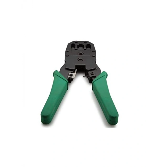 Üçlü Jack Çakma Pense, RJ-45/RJ-12/RJ-11 Uyumlu