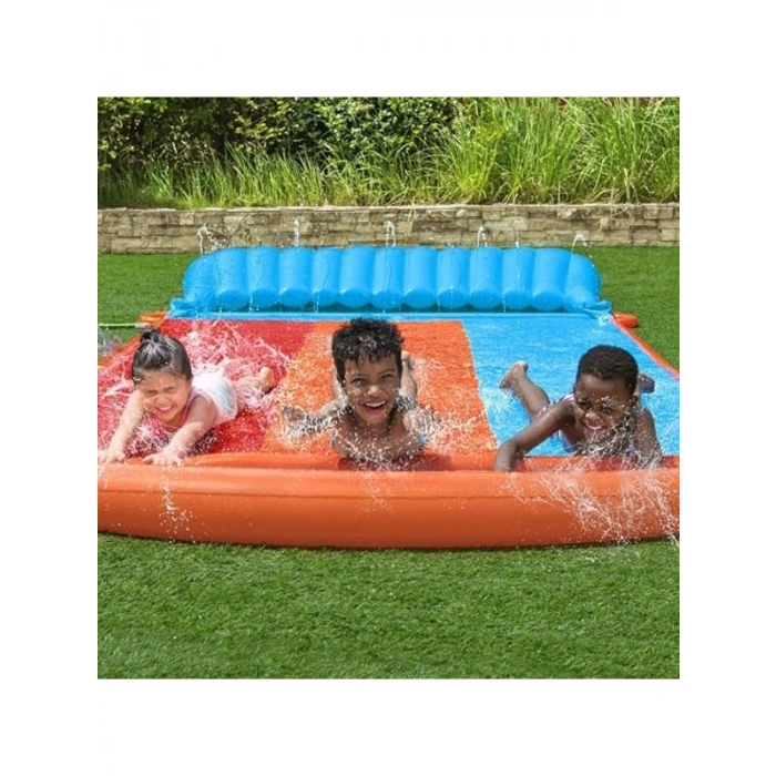 Üçlü Kaydırak, H2OGO! Tsunami Splash Ramp, 488 cm Uzunluğunda