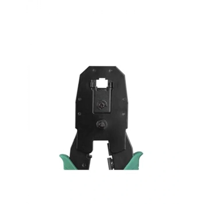 Üçlü Pense, RJ-45/RJ-12/RJ-11, Yeşil/Siyah