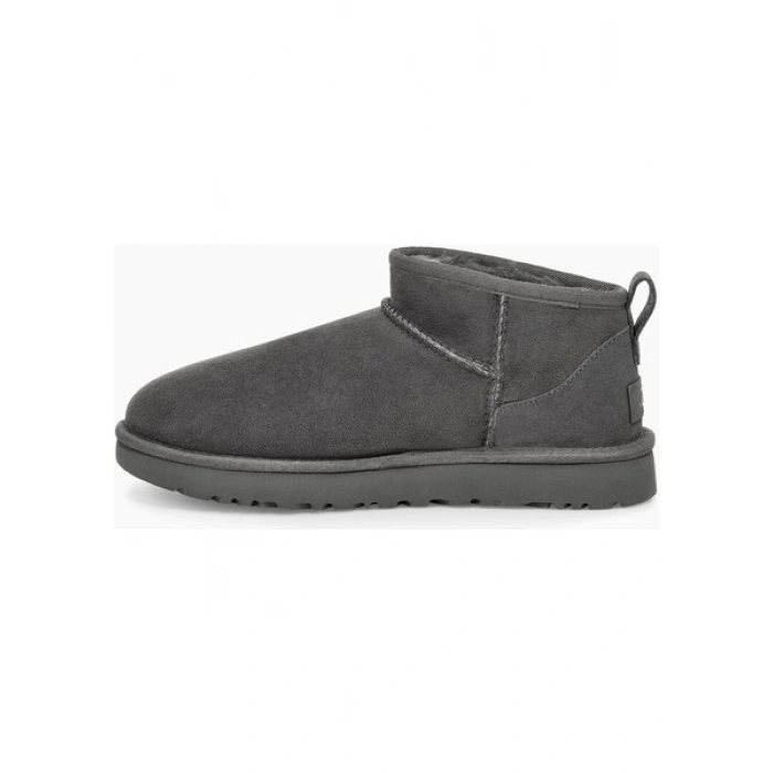 UGG Gri Kadın Bot 1116109 Ugg W Classic Ultra Mini Grey (Gri)