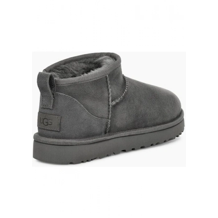 UGG Gri Kadın Bot 1116109 Ugg W Classic Ultra Mini Grey (Gri)
