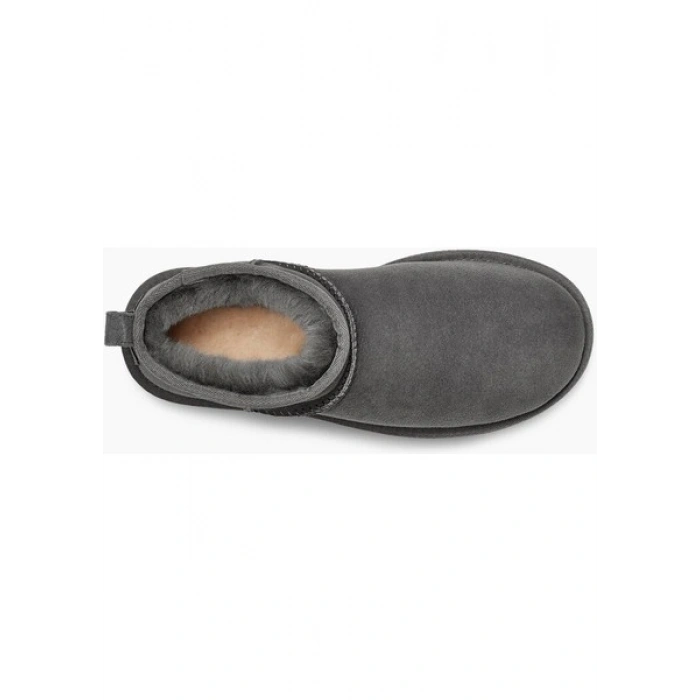 UGG Gri Kadın Bot 1116109 Ugg W Classic Ultra Mini Grey (Gri)