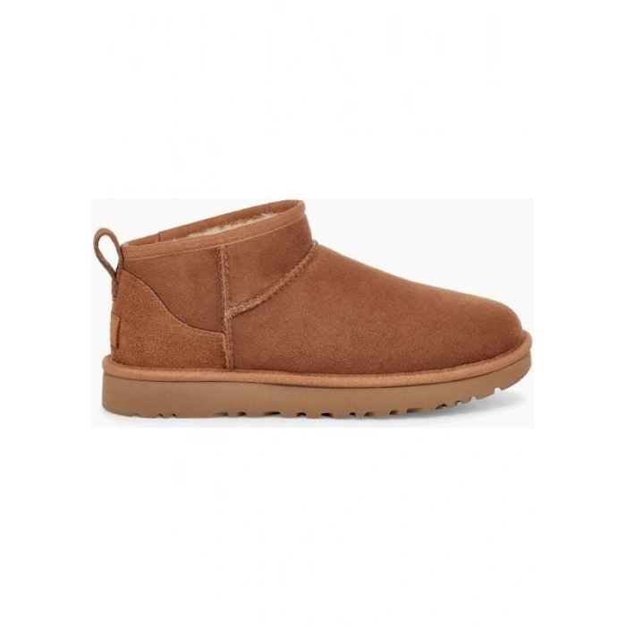 UGG Kadın Bot 1116109 Ugg W Classic Ultra Mını Chestnut (Taba)
