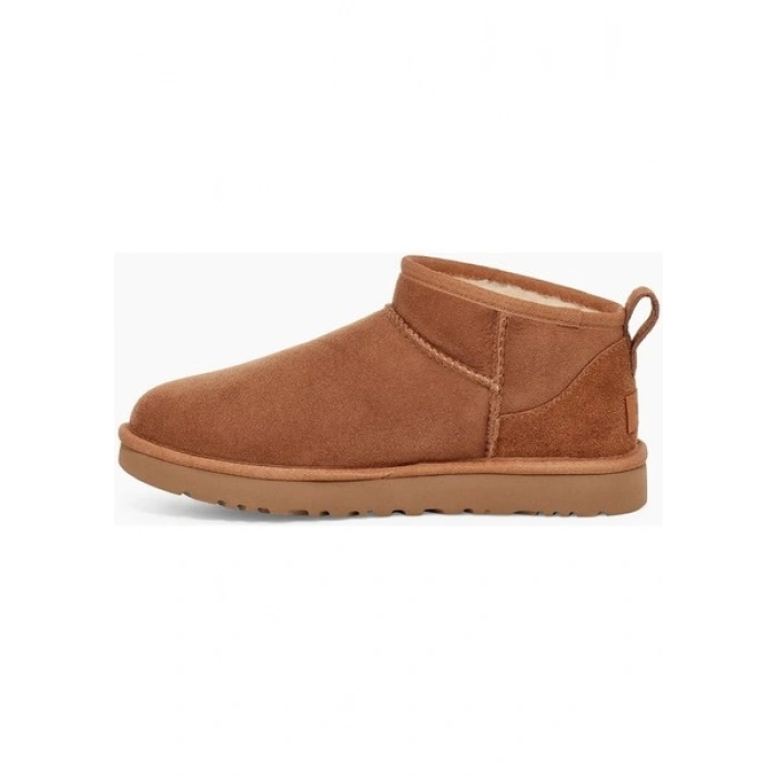 UGG Kadın Bot 1116109 Ugg W Classic Ultra Mını Chestnut (Taba)